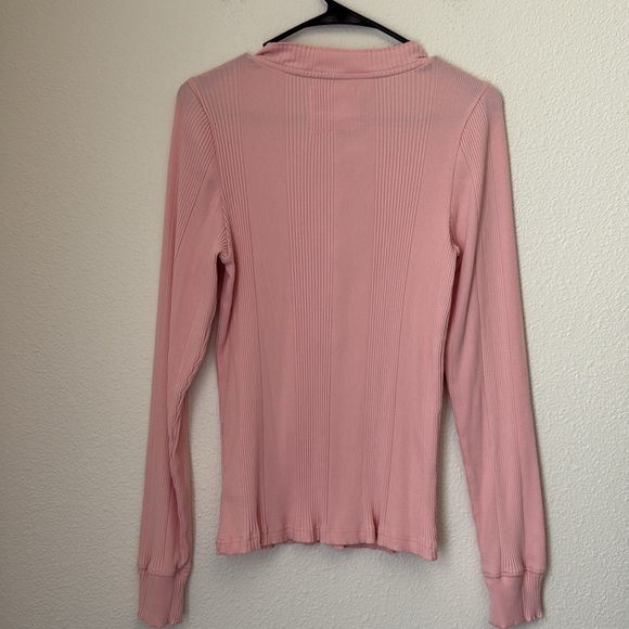 Aerie Ribbed Long Sleeve Henley - Picture 7 of 7